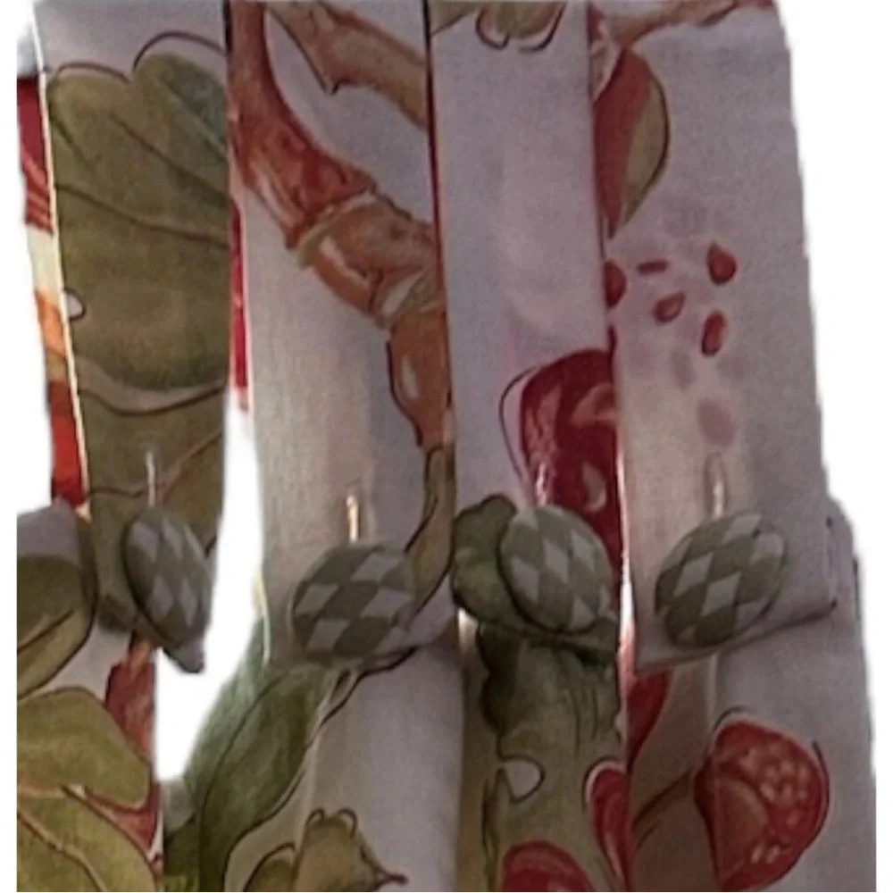 Set of 2 High Quality Linen Cotton Textile Lined Custom Curtains Drapes 80”x55”